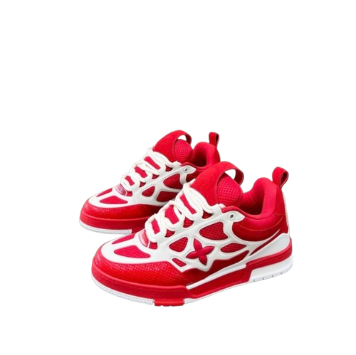 LOUIS VUITTON SKATE SNEAKERS RED
