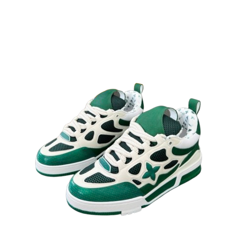 LOUIS VUITTON SKATE SNEAKERS GREEN/WHITE