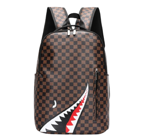 BAPE BROWN TIRED EYES BACKPACK