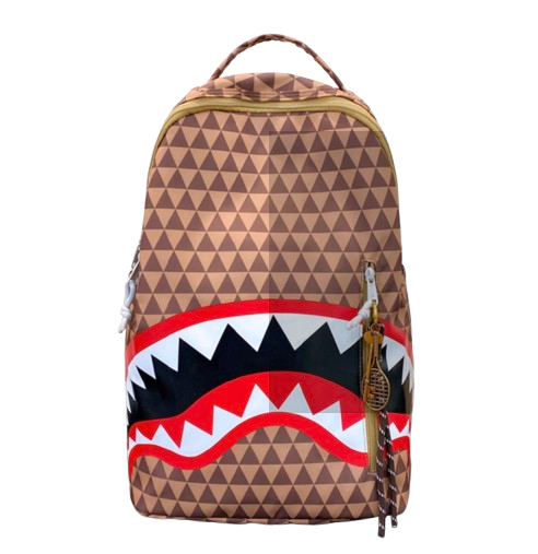 BAPE BROWN TEETH BACKPACK