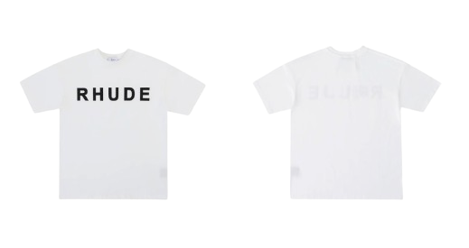 RHUDE WHITE SHIRT