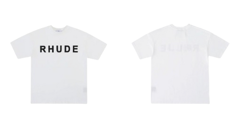 RHUDE WHITE SHIRT