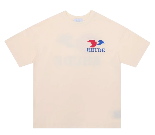 RHUDE APRICOT SHIRT LOGO