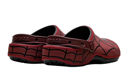 RED SPIDERMAN CROCS