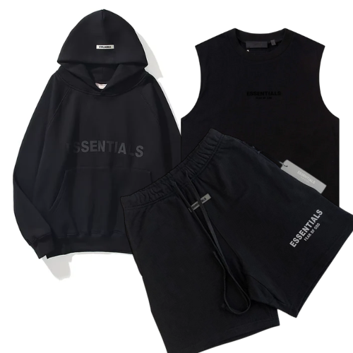 ESSENTIALS ALL BLACK BUNDLE