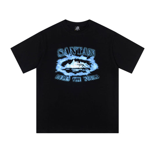 CORTEIZ SRTW BLUE BLACK SHIRT