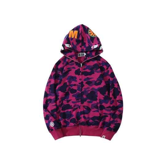 Bape Hoodie Fshion Camo Shark Jackets Bathing Ape
