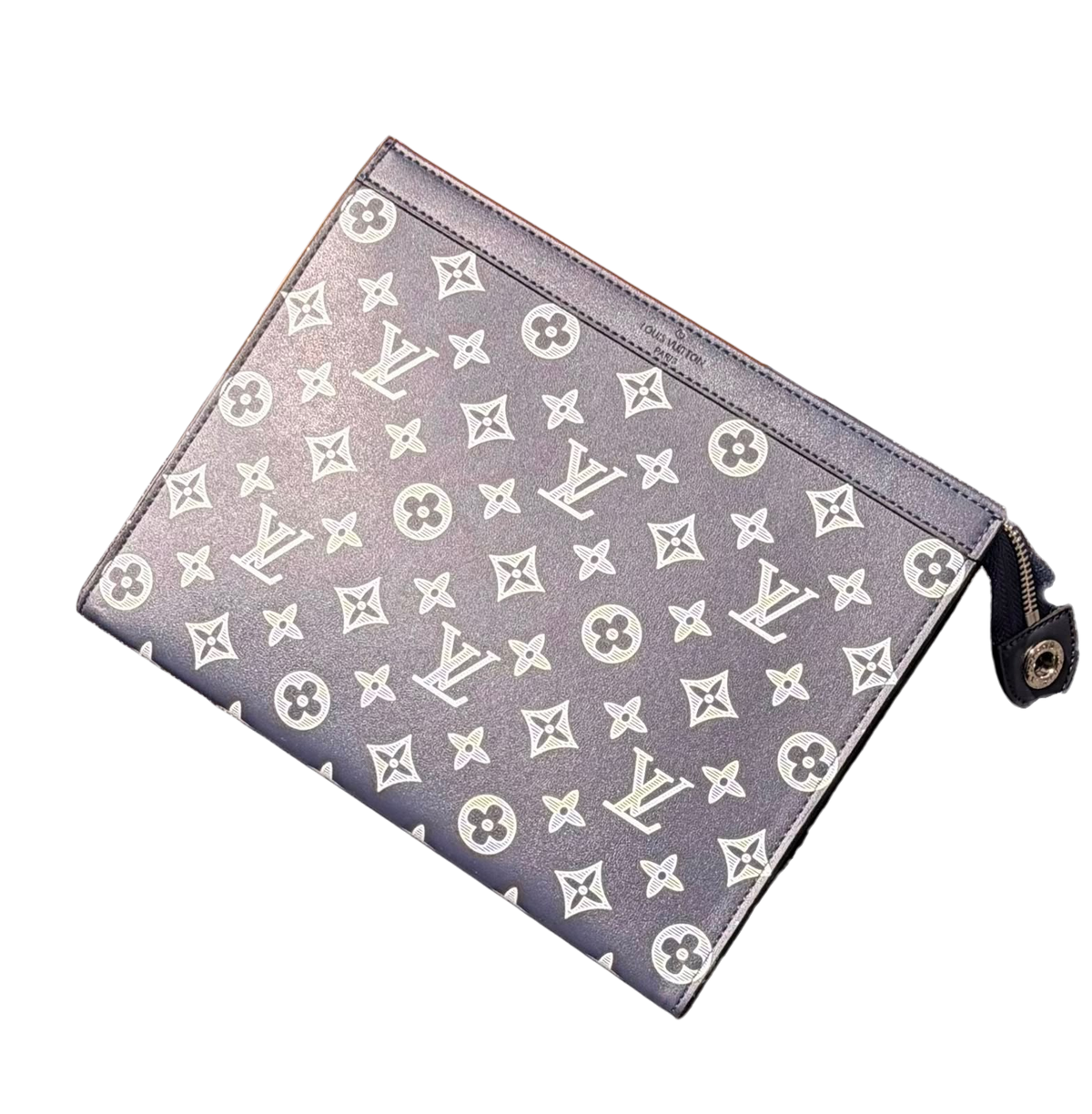 LV Silver Monogram Pouch
