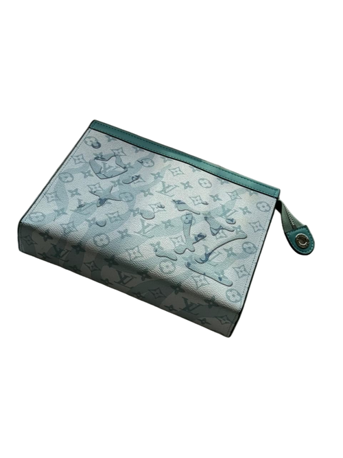 LV Aqua Graffiti Pouch