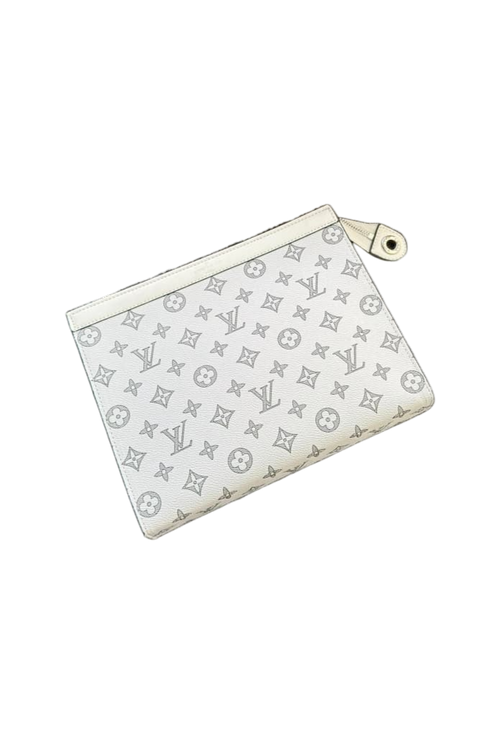 LV Ivory Monogram Pouch