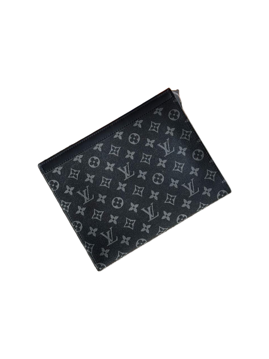 LV Black Monogram Pouch