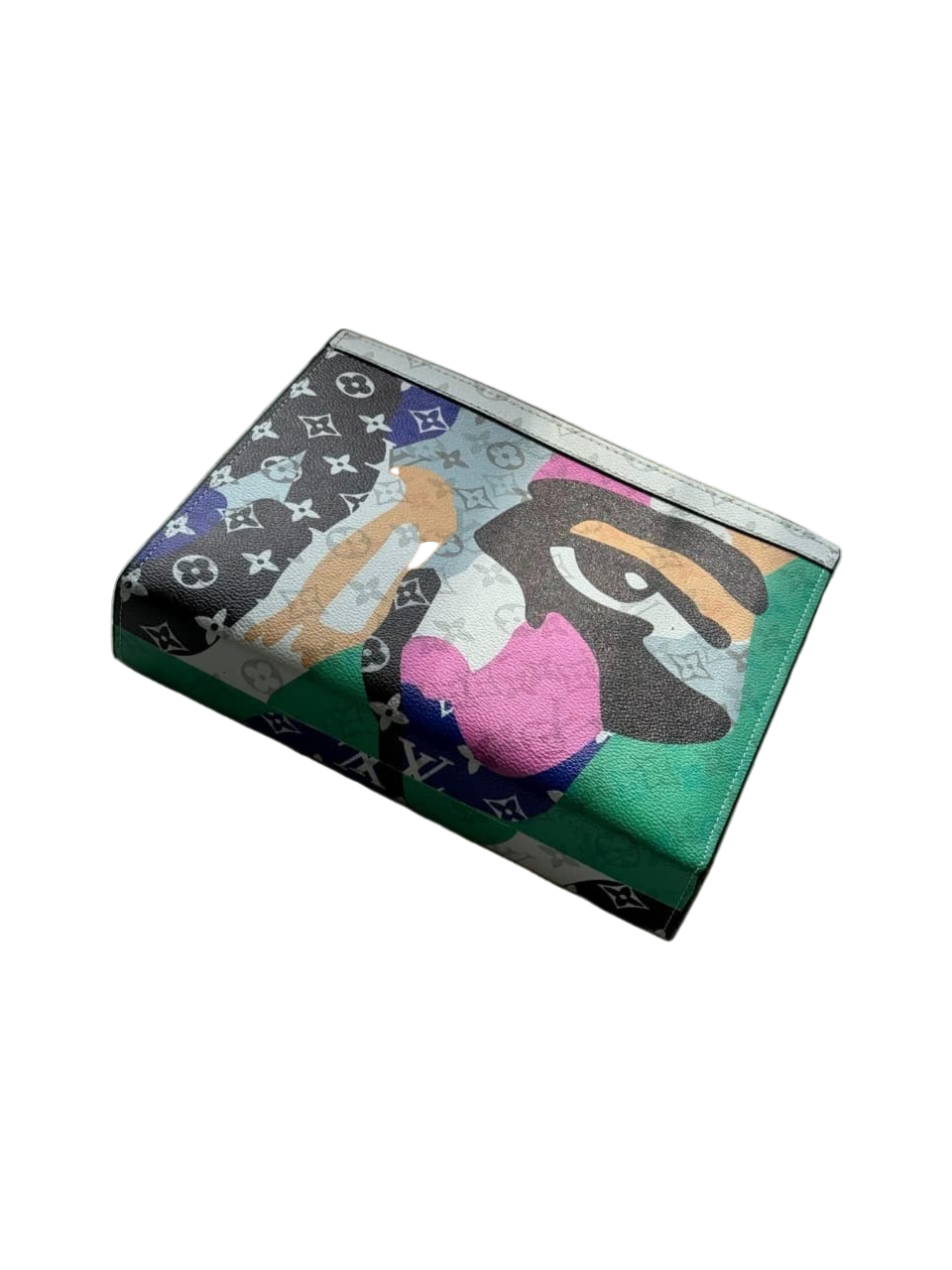 LV CAMO POP POUCH