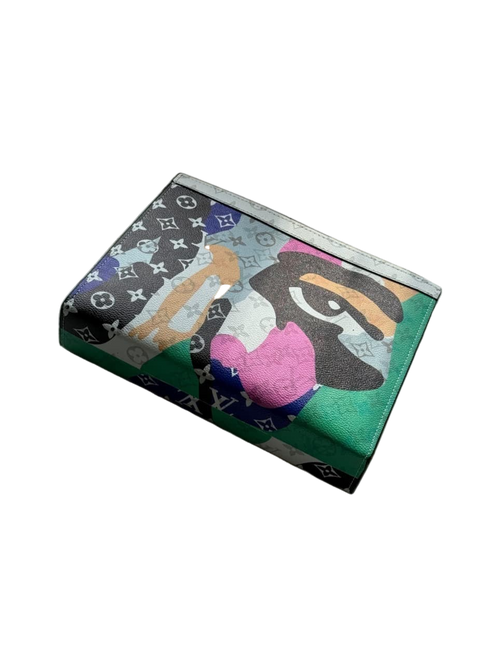 LV CAMO POP POUCH