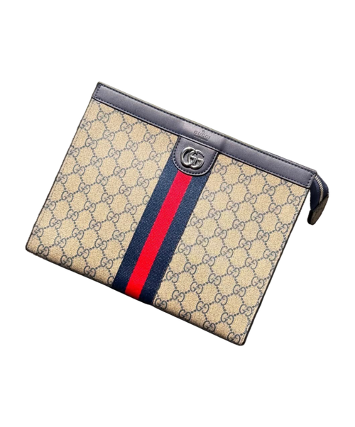 GUCCI ROYAL STRIPE POUCH