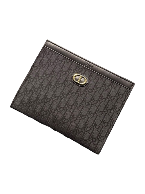 DIOR BLACK GOLD POUCH