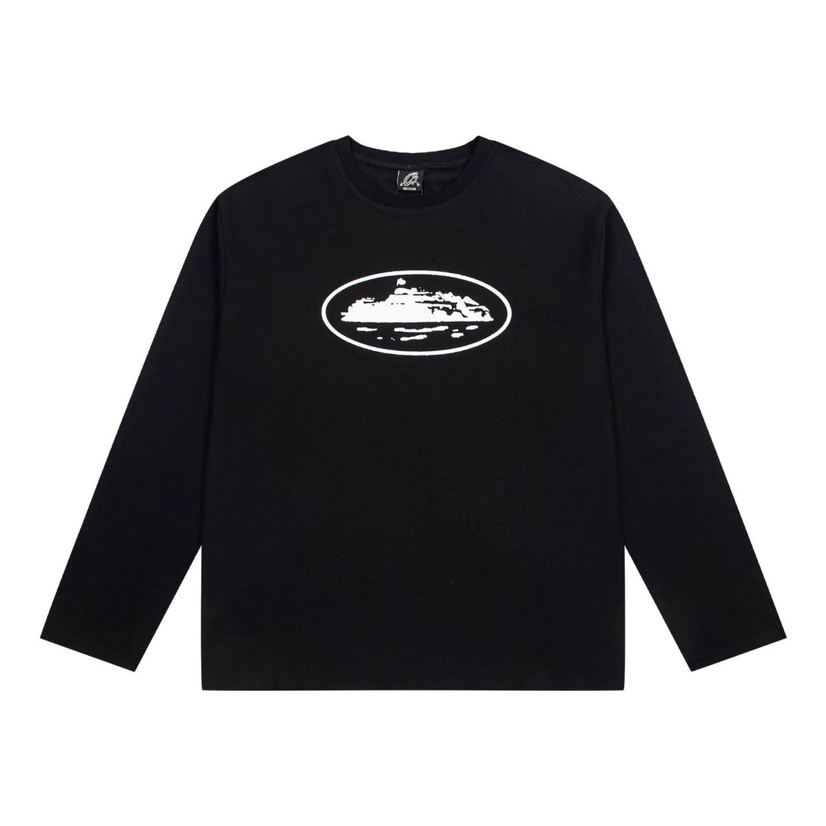 CORTEIZ ORIGINAL BIG LOGO BLACK LONG SLEEVE