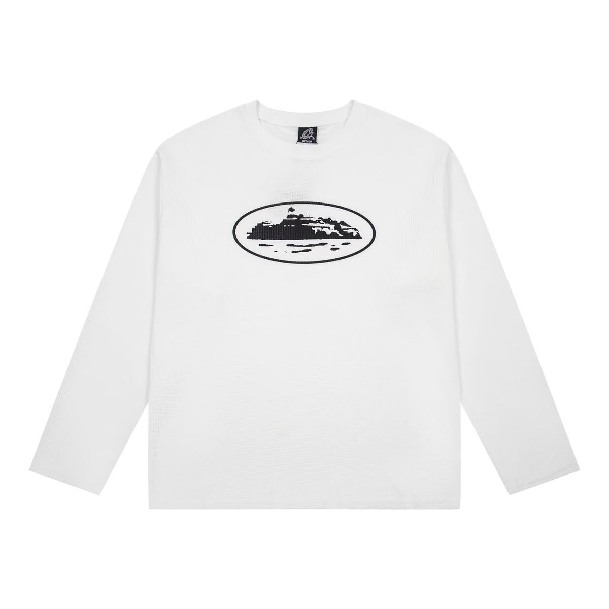 CORTEIZ ORIGINAL BIG LOGO WHITE LONG SLEEVE