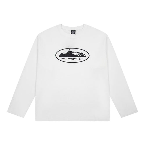 CORTEIZ ORIGINAL BIG LOGO WHITE LONG SLEEVE