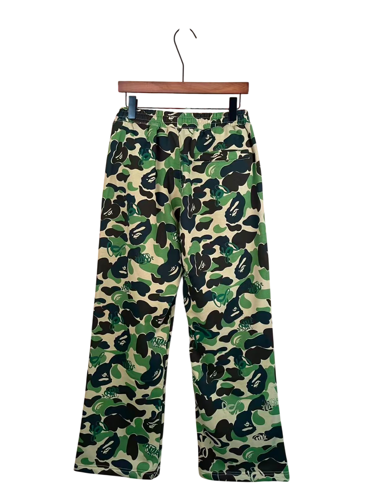 BAPE x Spotify x SYNA by Central Cee Camo Relaxed Fit Sweatpants Green