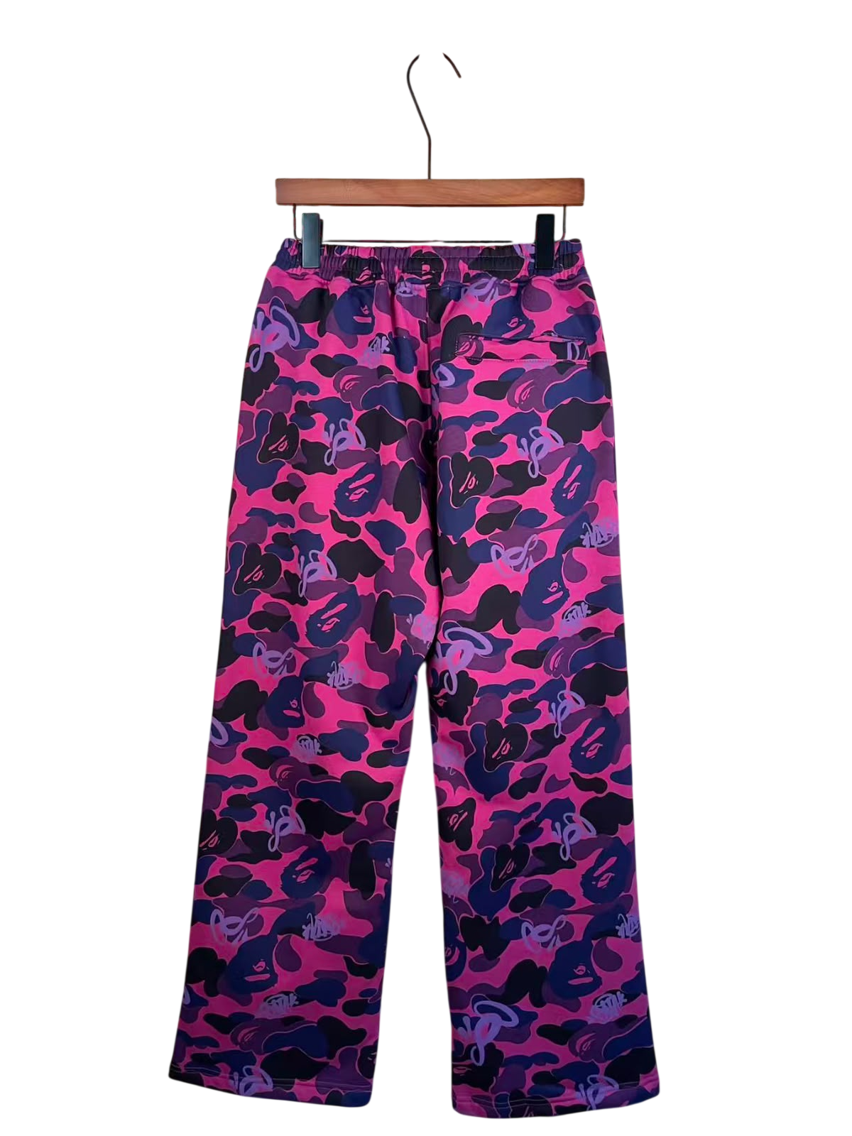 BAPE x Spotify x SYNA by Central Cee Camo Relaxed Fit Sweatpants Purple