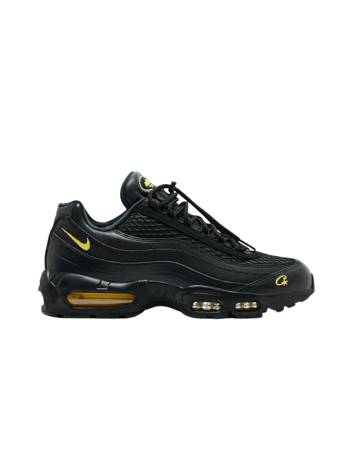 NIKE X CORTEIZ AIR MAX 95 BLACK TOUR YELLOW