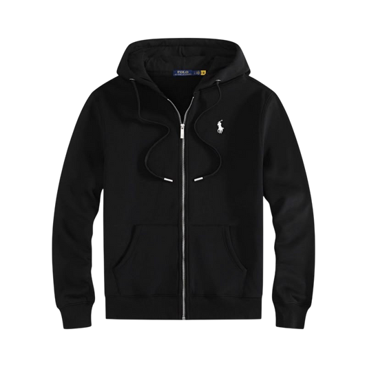 RALPH LAUREN JACKET & TROUSERS SET BLACK