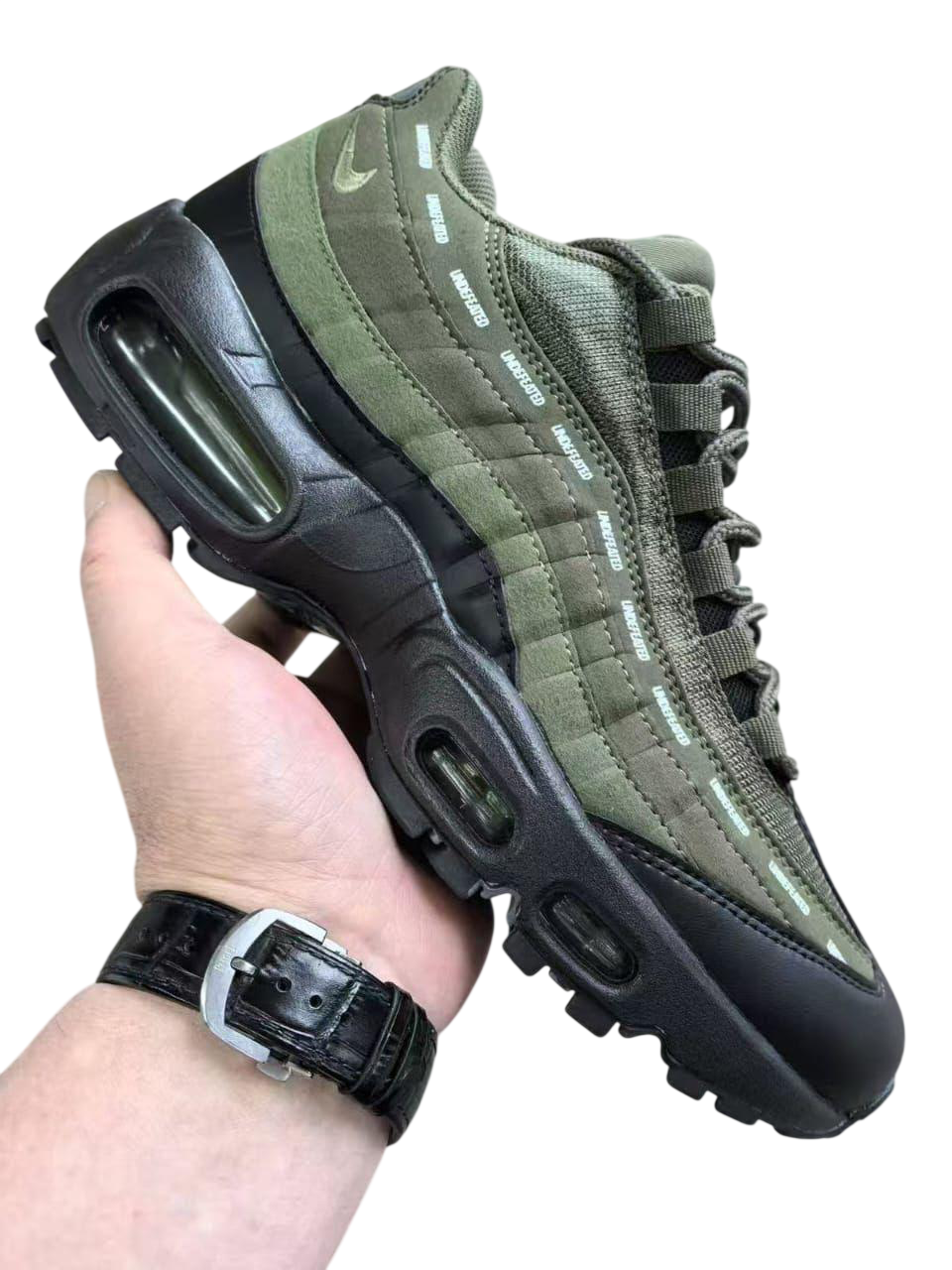 NIKE AIR MAX 95 GREEN AND BLACK