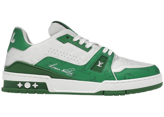 LV TRAINER SIGNATURE GREEN WHITE