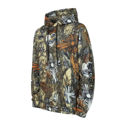 CHROME HEARTS X NOCTA CAMO HOODIE