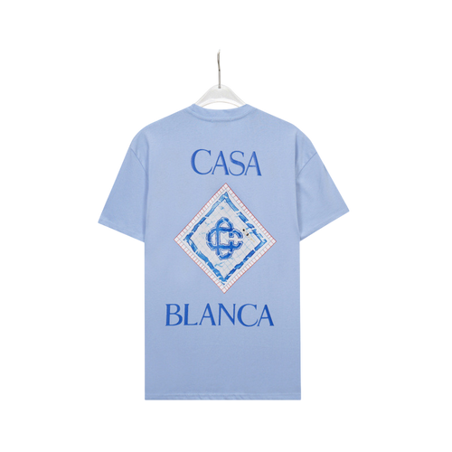 CASABLANCA DIAMOND CB SHIRT BLUE