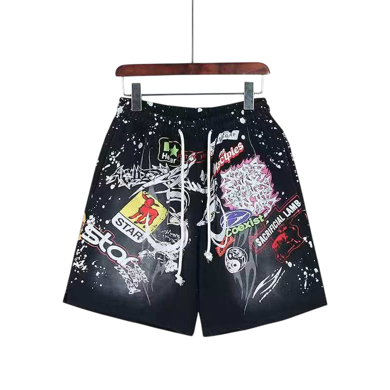 HELLSTAR SHORTS CLUSTER FUCK