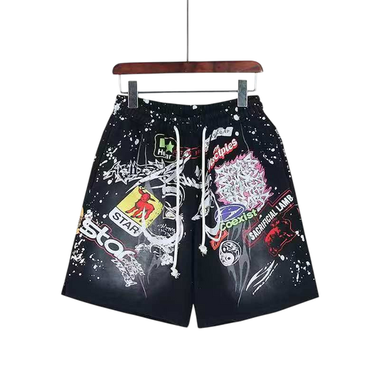 HELLSTAR SHORTS CLUSTER FUCK