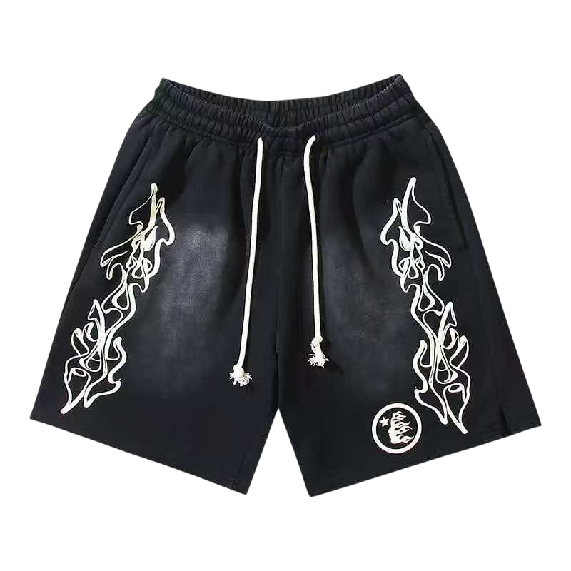 HELLSTAR SPAGHETTI FUCK SHORTS