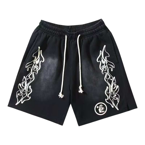 HELLSTAR SPAGHETTI FUCK SHORTS