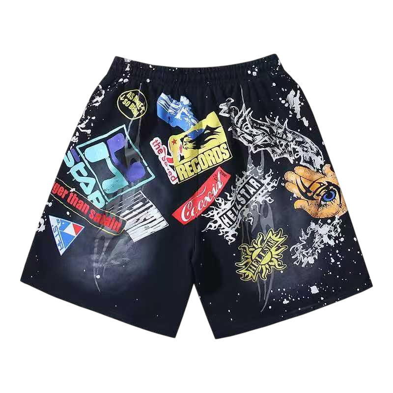 HELLSTAR STAR CLUSTER FUCK X2 SHORTS