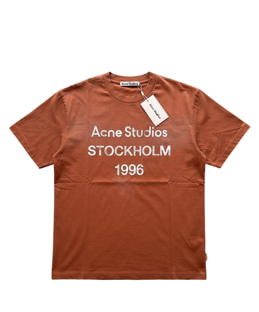 ACNE STUDIO RED TSHIRT