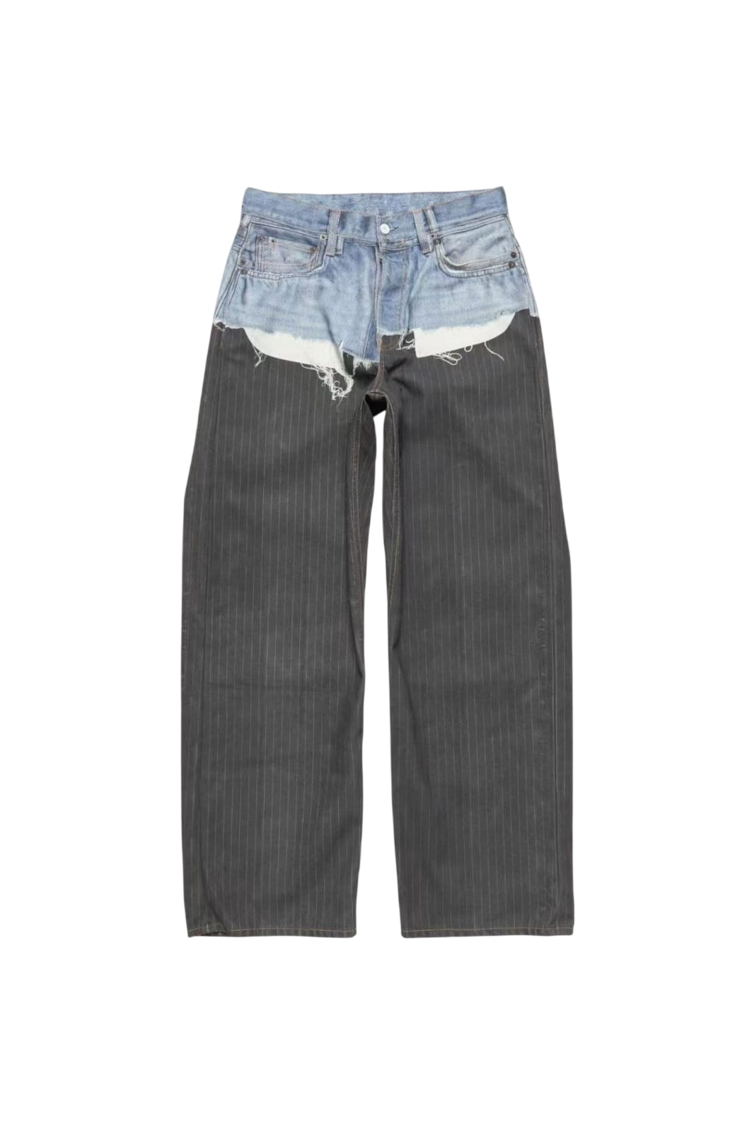 ACNE STUDIOS TWO TONE JEAN SLACKS