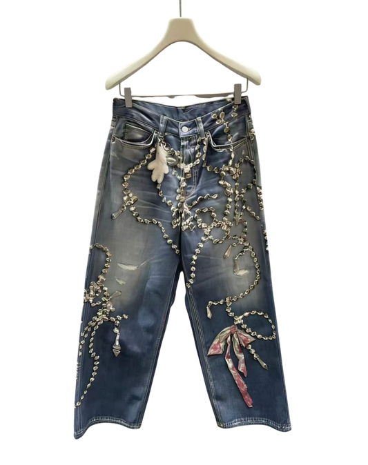 ACNE STUDIOS WTF IS GOING ON JEANS