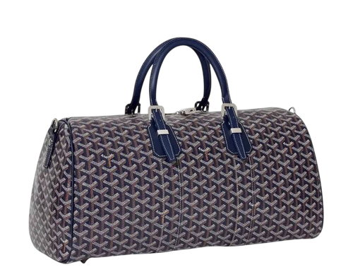 GOYARD NAVY DUFFLE BAG
