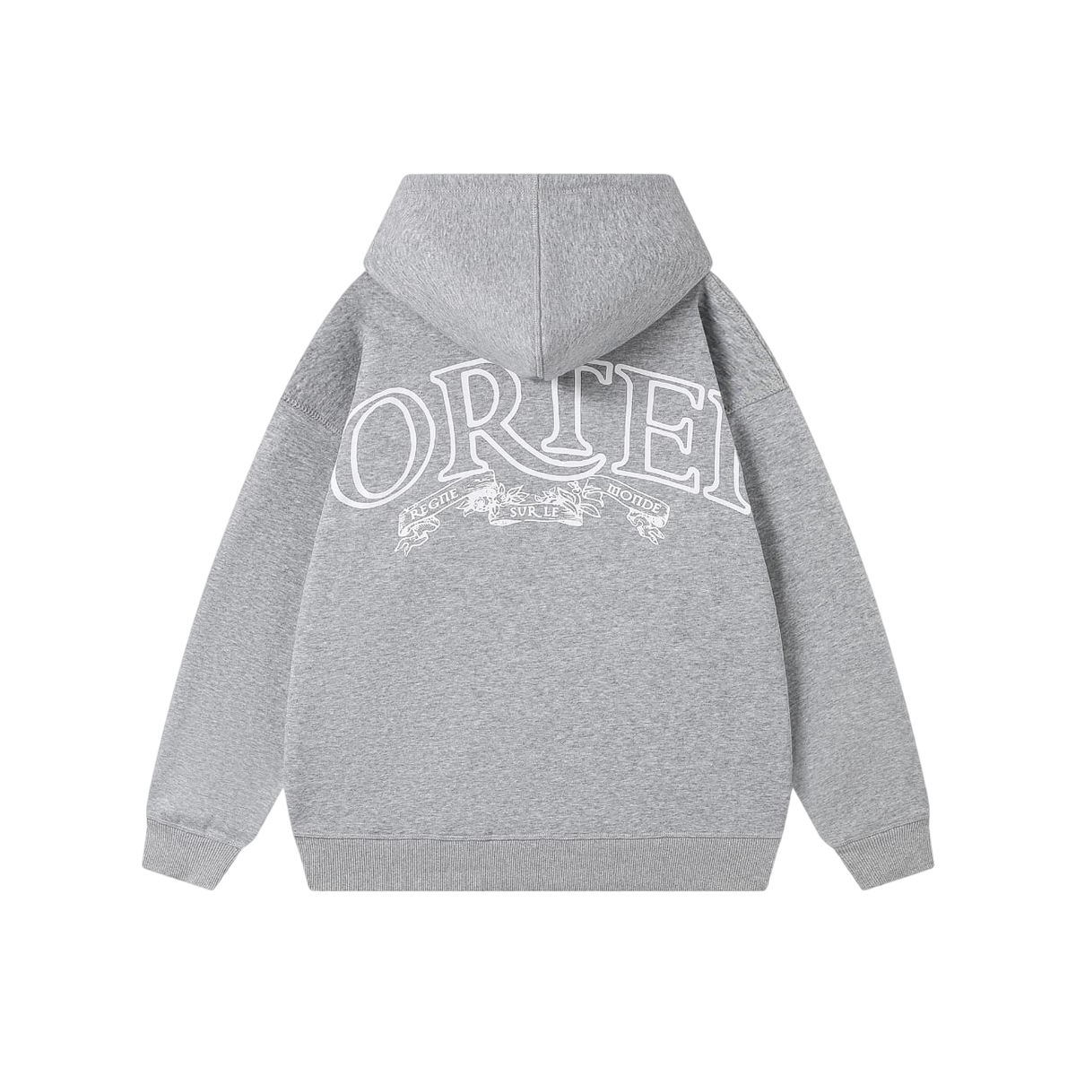 CORTEIZ AMERICAN STYLE GREY ZIP HOODIE SET