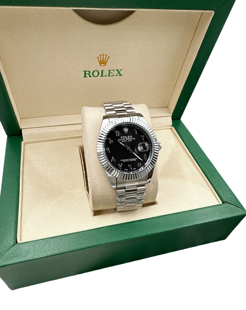 ROLEX ARABIC DIAL BLACK DATEJUST