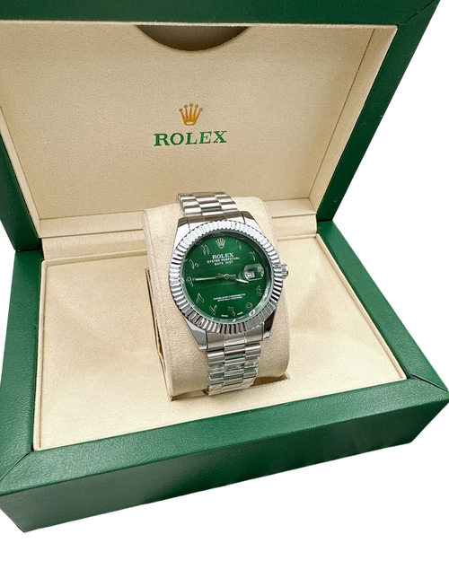 ROLEX ARABIC DIAL GREEN DATEJUST