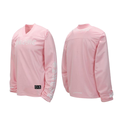 CHROME HEARTS HOCKEY JERSET SET LIGHT PINK