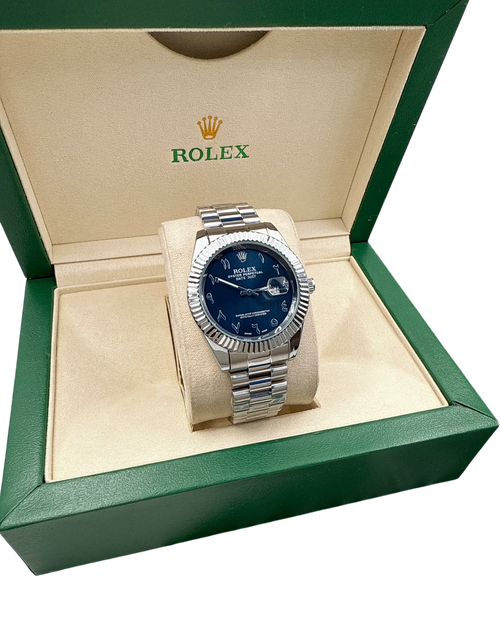 ROLEX ARABIC DIAL NAVY BLUE DATEJUST