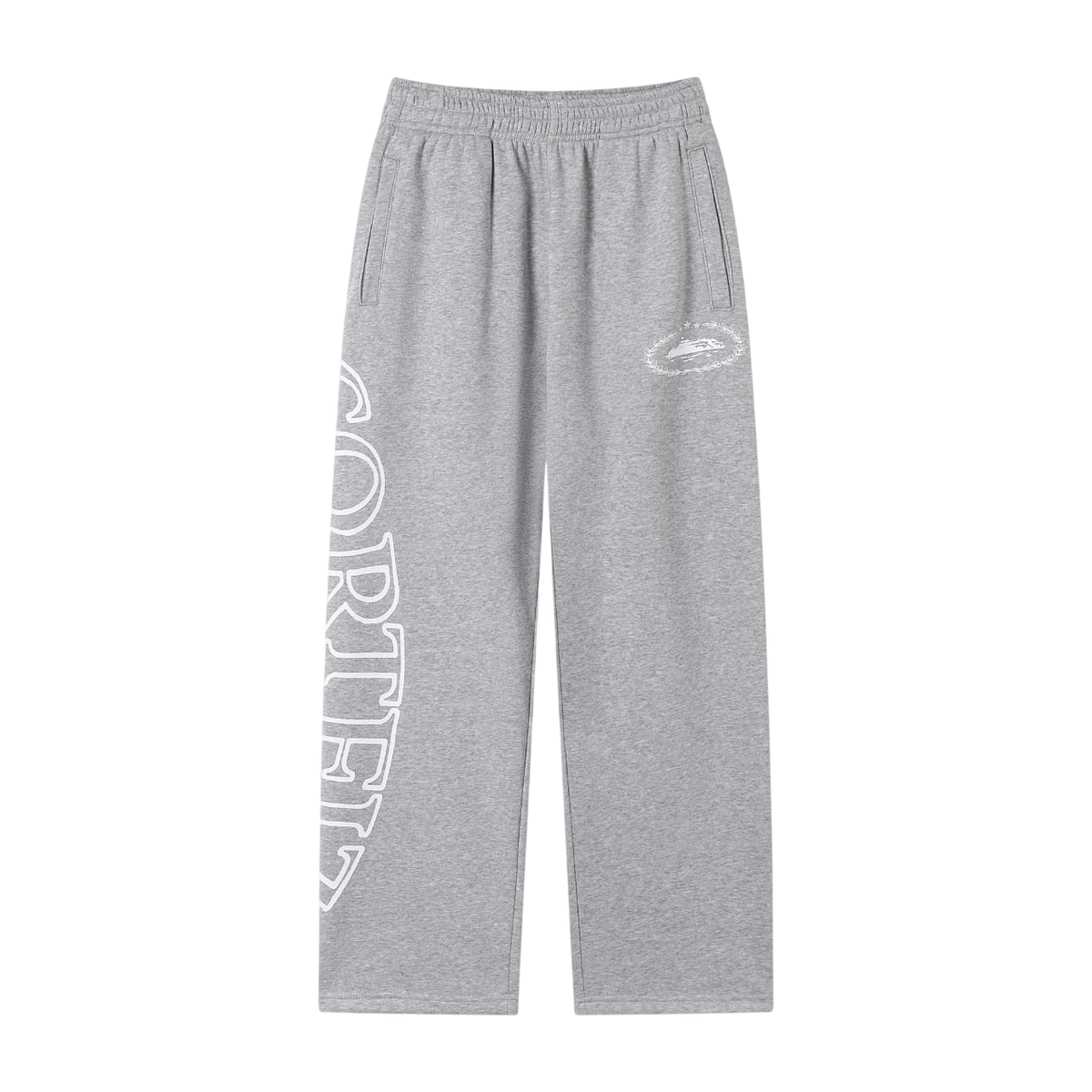 CORTEIZ AMERICAN STYLE GREY ZIP HOODIE SET