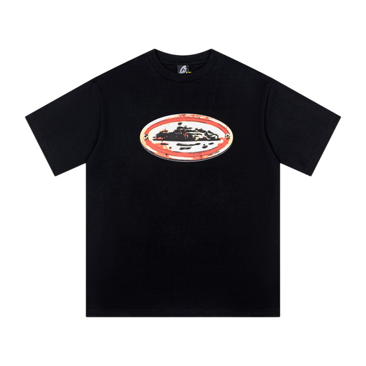 CORTEIZ LOGO NAILED BLACK SHIRT