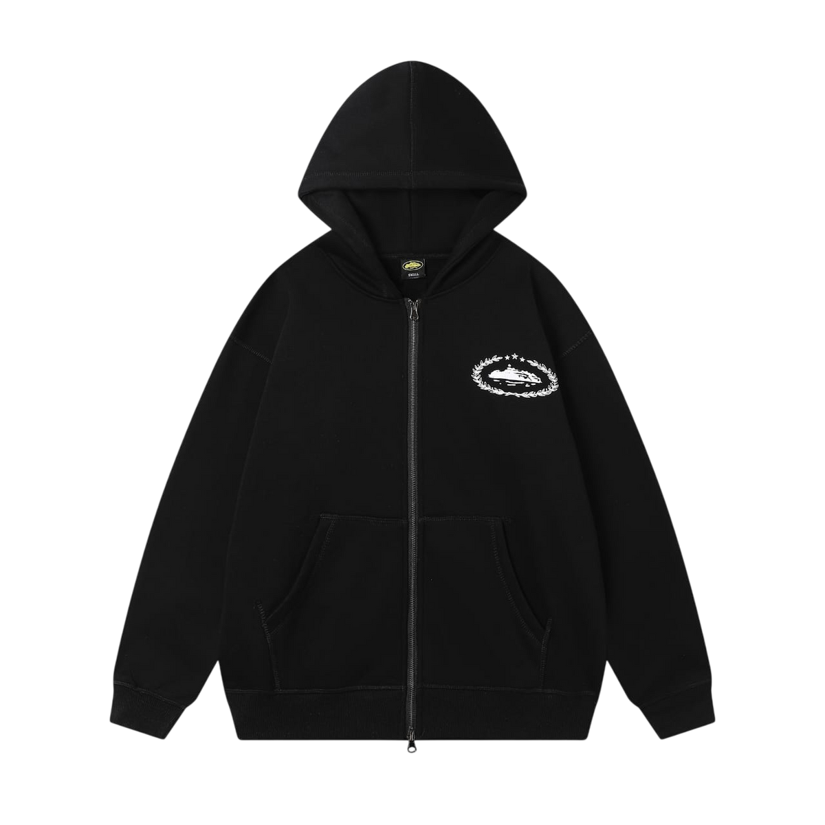 CORTEIZ AMERICAN STYLE BLACK ZIP HOODIE SET