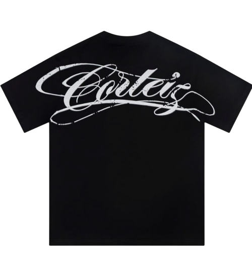 CORTEIZ HEAVYWEIGHT TEE 'OFF WHITE'  BLACK COLOR