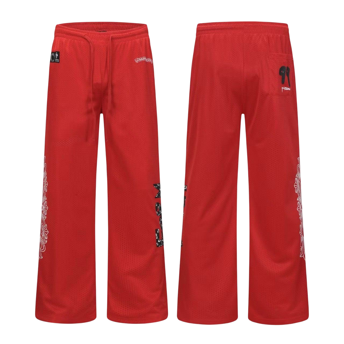 CHROME HEARTS HOCKEY JERSET SET RED