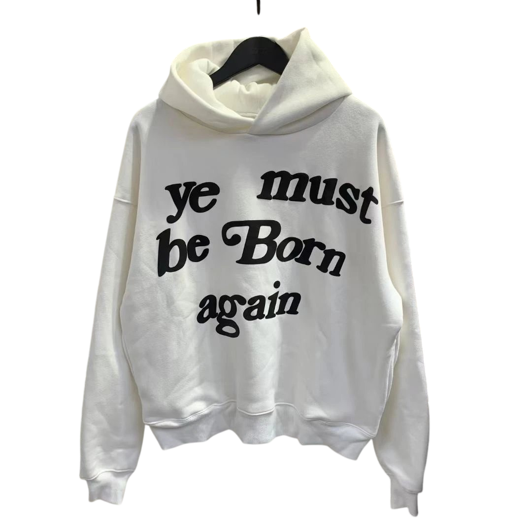 ymba WHITE HOODIE